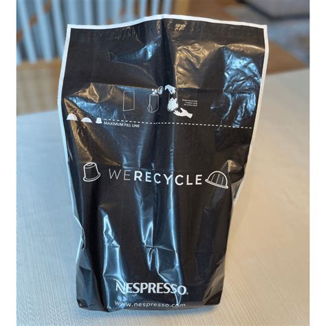 recycling bag for nespresso pods.